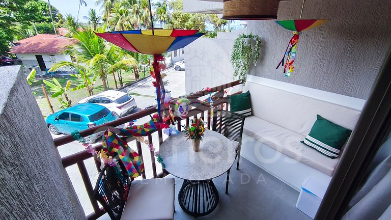 Studio no Carneiros Atlântico - Beira-Mar (D125)