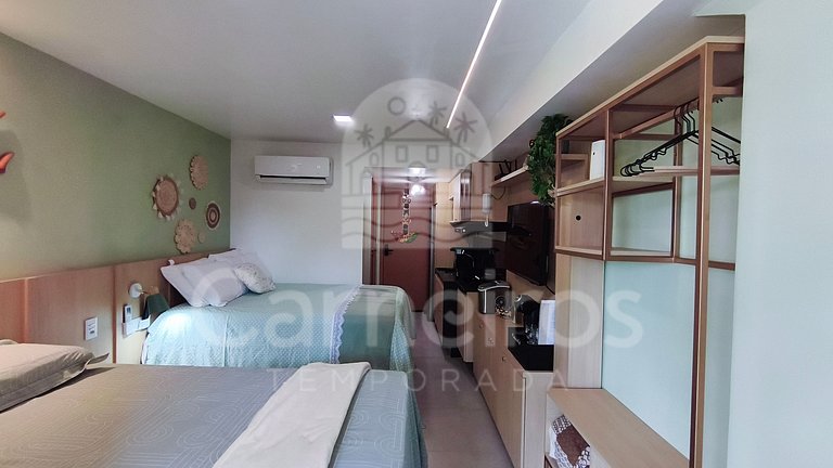 Studio no Carneiros Atlântico - Beira-Mar (D125)