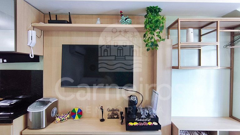 Studio no Carneiros Atlântico - Beira-Mar (D125)