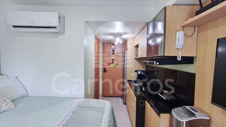 Studio no Carneiros Atlântico - Beira-Mar (D125)