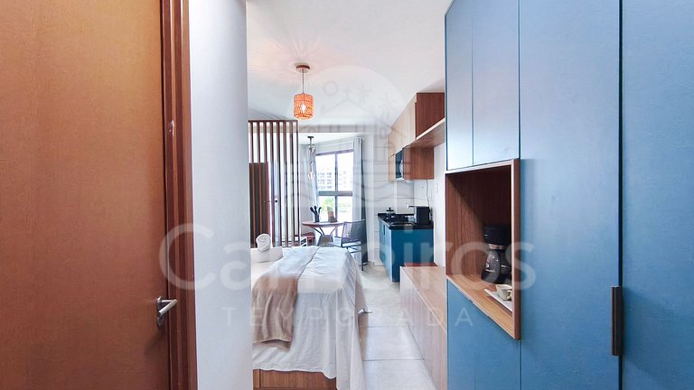 Studio Completo na Praia dos Carneiros (A02-5 Max)