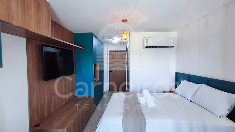 Studio Completo na Praia dos Carneiros (A02-5 Max)