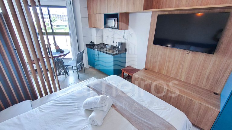 Studio Completo na Praia dos Carneiros (A02-5 Max)