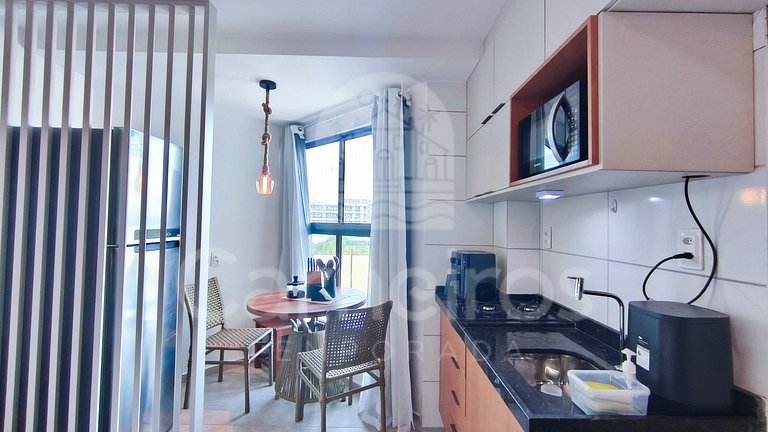 Studio Completo na Praia dos Carneiros (A03-5 Max)