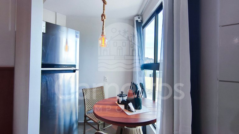 Studio Completo na Praia dos Carneiros (A03-5 Max)