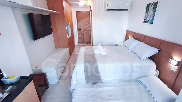 Studio Completo na Praia dos Carneiros (A03-5 Max)