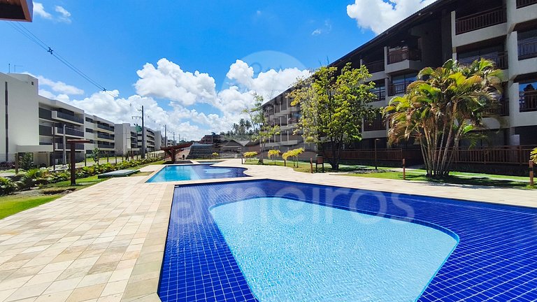 Studio no Carneiros Atlântico - Beira-Mar (D130)