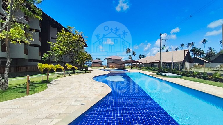 Studio no Carneiros Atlântico - Beira-Mar (D130)