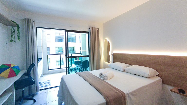 Carneiros | Studio Vista Piscina | Max (B23-5)