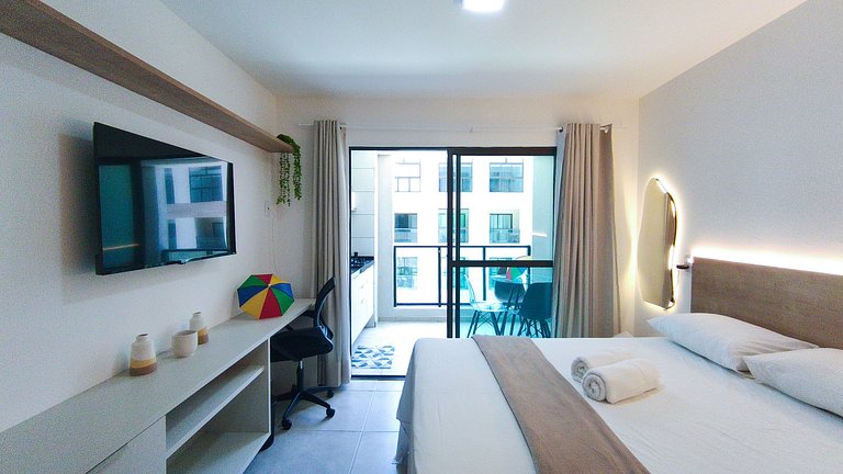 Carneiros | Studio Vista Piscina | Max (B23-5)