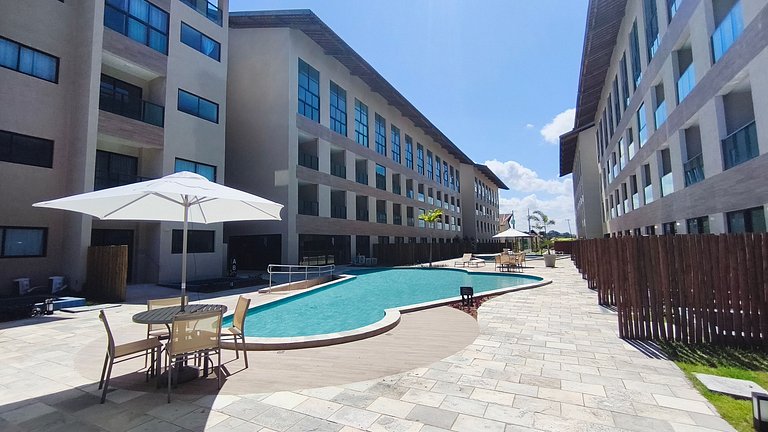 Carneiros | Flat Espaçoso | Max Suites (C10-3)