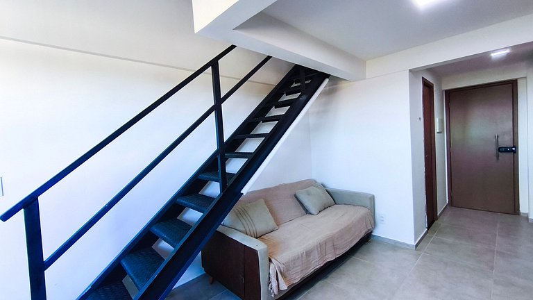 Carneiros | Flat Espaçoso | Max Suites (C10-3)