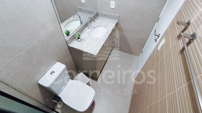 02 Quartos Térreo-Galápagos Beach Carneiros(X6-1)