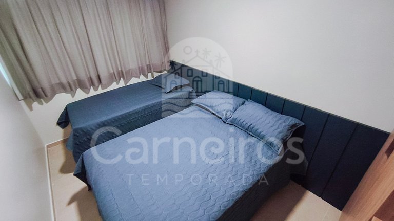 02 Quartos Térreo-Galápagos Beach Carneiros(X6-1)