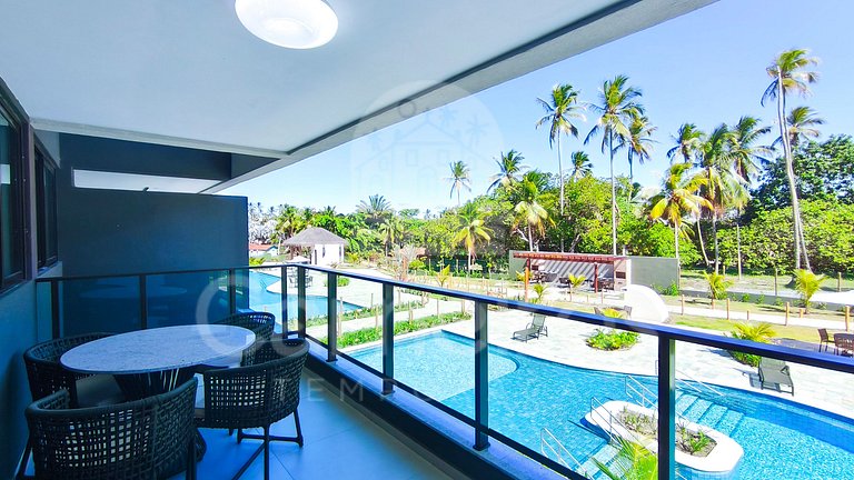 2 Quartos no Galápagos - Praia dos Carneiros A07-3