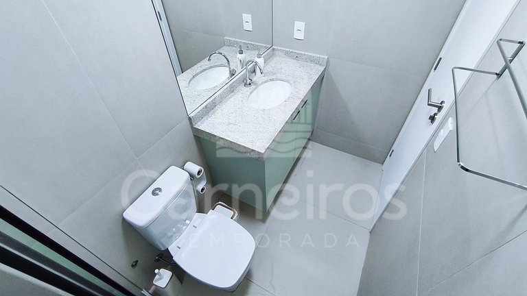 2 Quartos no Galápagos - Praia dos Carneiros A07-3