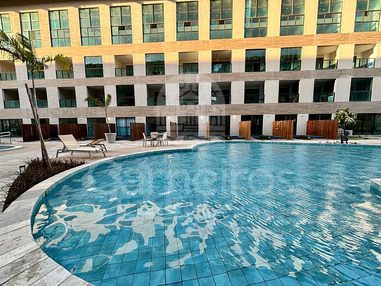 Studio c/ piscina privativa-Praia dos Carneiros (X3-2)