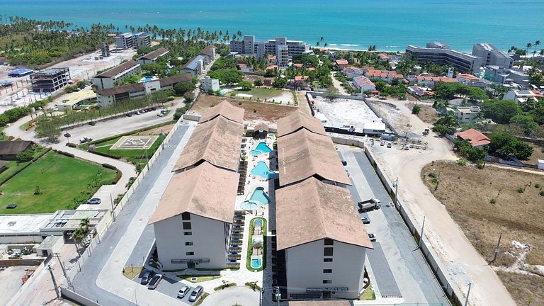 Carneiros | Flat Climatizado Perto da Praia(C06-1)