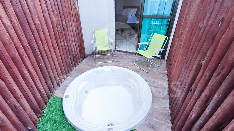 Studio com jacuzzi privativa- Max Carneiros (X8-6)