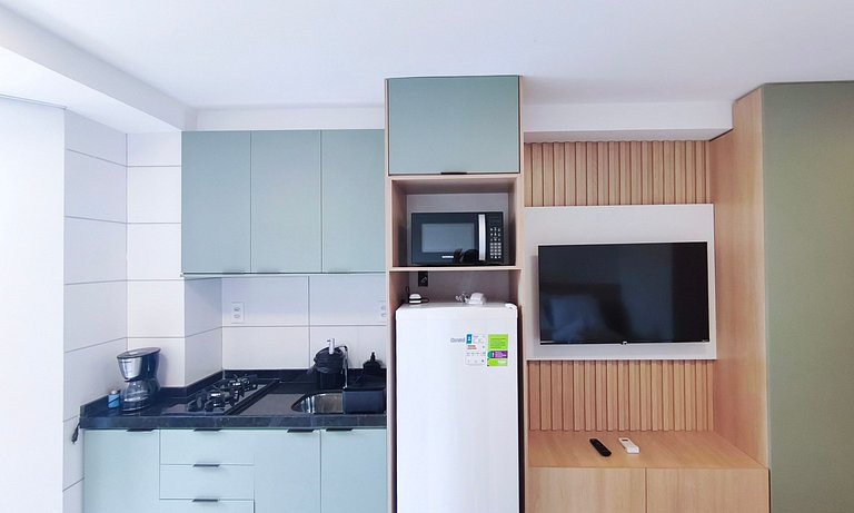 Carneiros | Studio casal com jacuzzi | Max (X08-F)