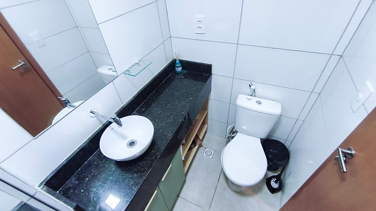 Carneiros | Studio casal com jacuzzi | Max (008-F)