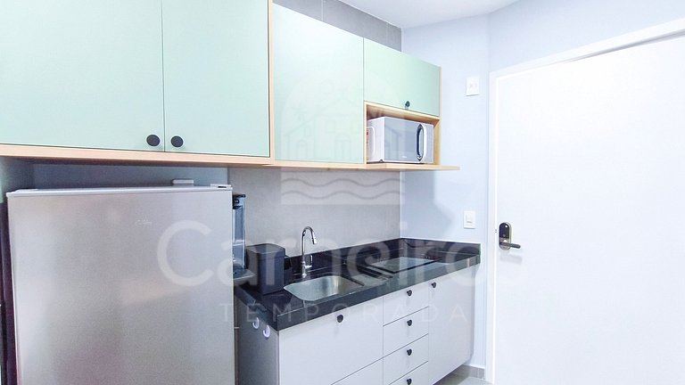 Studio Beira-Mar no Nomar Beach (B03-C)