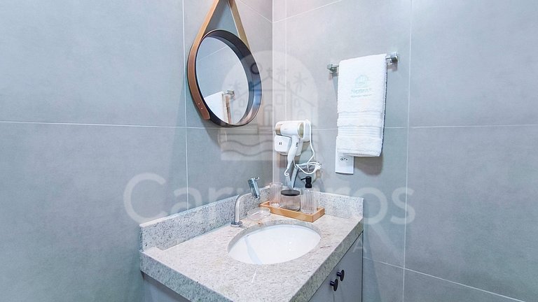 Studio Beira-Mar no Nomar Beach (B03-C)