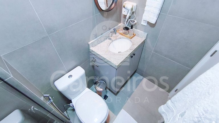 Studio Beira-Mar no Nomar Beach (B03-C)