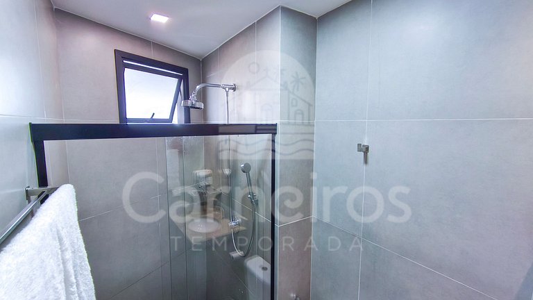 Studio Beira-Mar no Nomar Beach (B03-C)