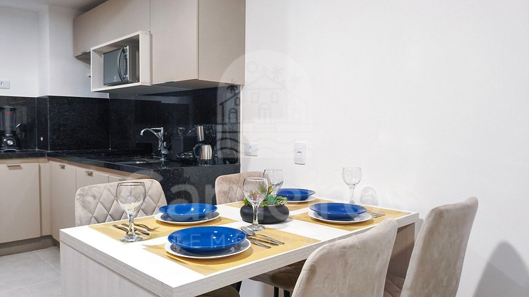 Apto no Carneiros Atlântico - Pé na areia (D019)