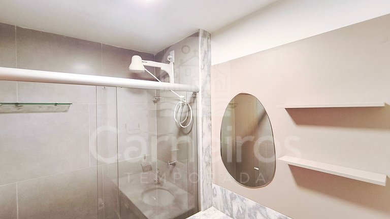 Apto no Carneiros Atlântico - Pé na areia (D019)