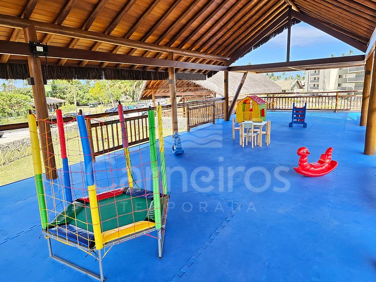 Apto no Carneiros Atlântico - Pé na areia (D019)