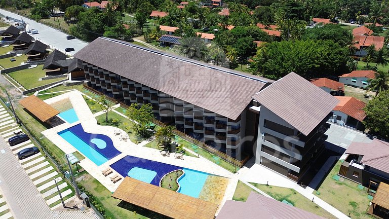 Apto no Carneiros Atlântico - Pé na areia (D019)