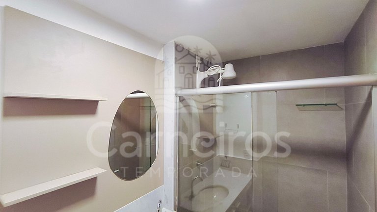 Studio no Carneiros Atlântico - Beira-Mar (D122)