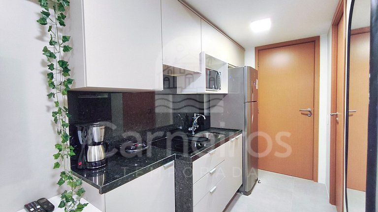 Studio no Carneiros Atlântico - Beira-Mar (D122)