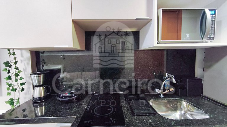 Studio no Carneiros Atlântico - Beira-Mar (D122)