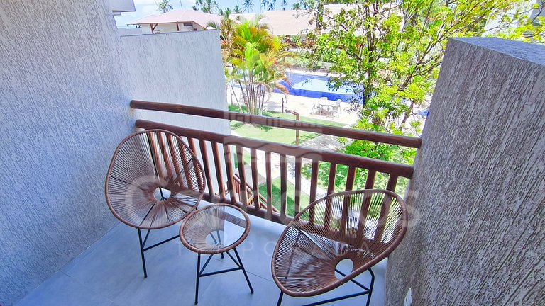 Studio no Carneiros Atlântico - Beira-Mar (D122)