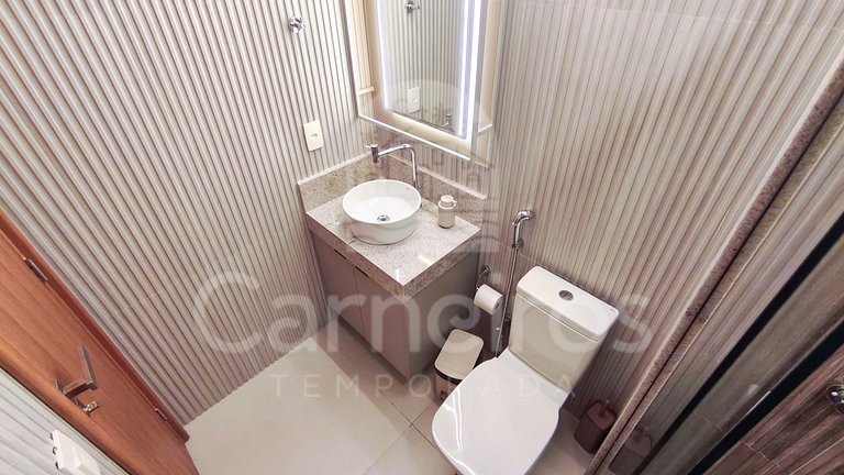 Flat no Amura Carneiros – Pé na Areia (B04-3)