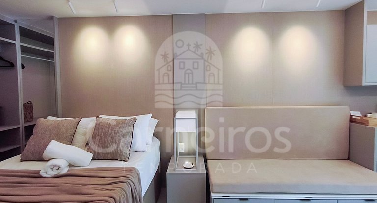 Flat no Amura Carneiros – Pé na Areia (B04-3)