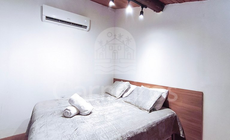 Studio no Carneiros Atlântico - Pé na areia (D324)