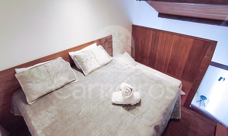 Studio no Carneiros Atlântico - Pé na areia (D324)