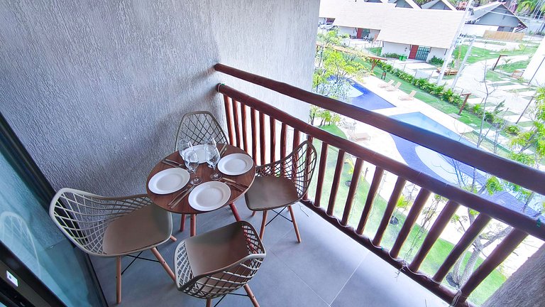 Carneiros Atlântico | Flat 06 Pessoas (D310)