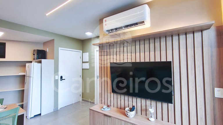 Studio Beira-Mar no Nomar Beach (A06-B)