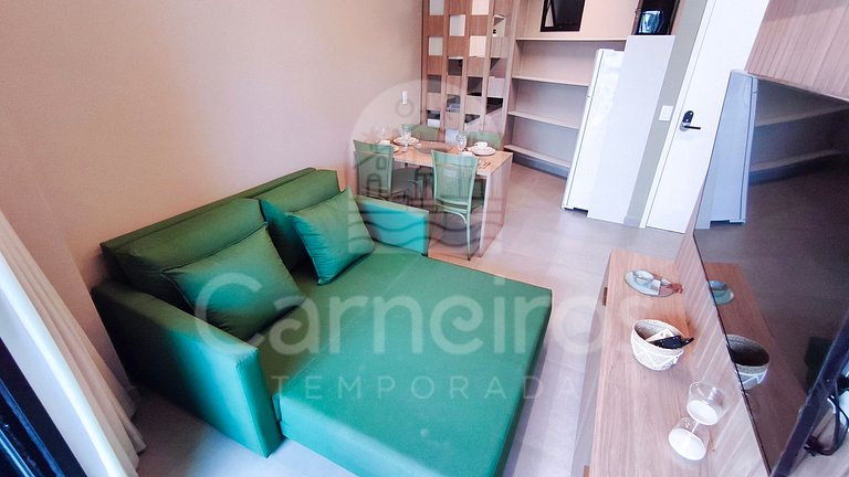 Studio Beira-Mar no Nomar Beach (A06-B)