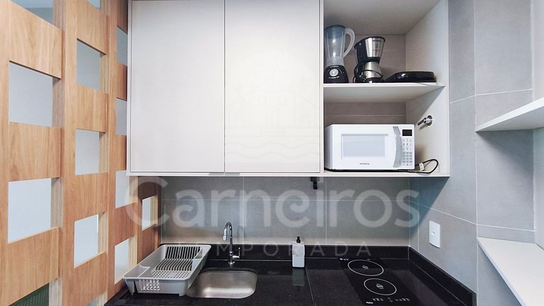 Studio Beira-Mar no Nomar Beach (A06-B)