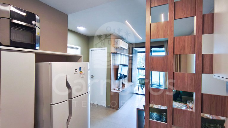 Studio Beira-Mar no Nomar Beach (A06-B)