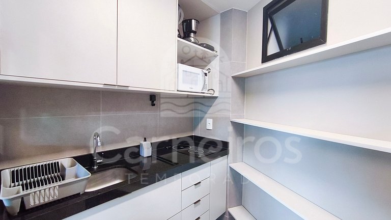 Studio Beira-Mar no Nomar Beach (A06-B)
