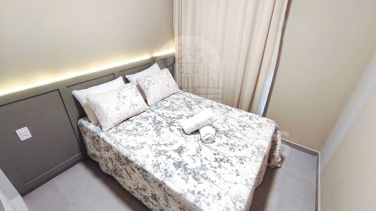 Studio Beira-Mar no Nomar Beach (A06-B)