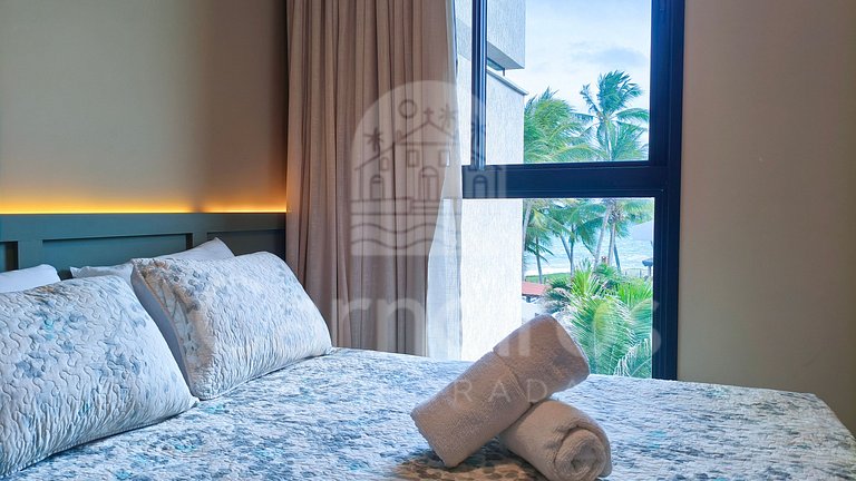 Studio Beira-Mar no Nomar Beach (A06-B)