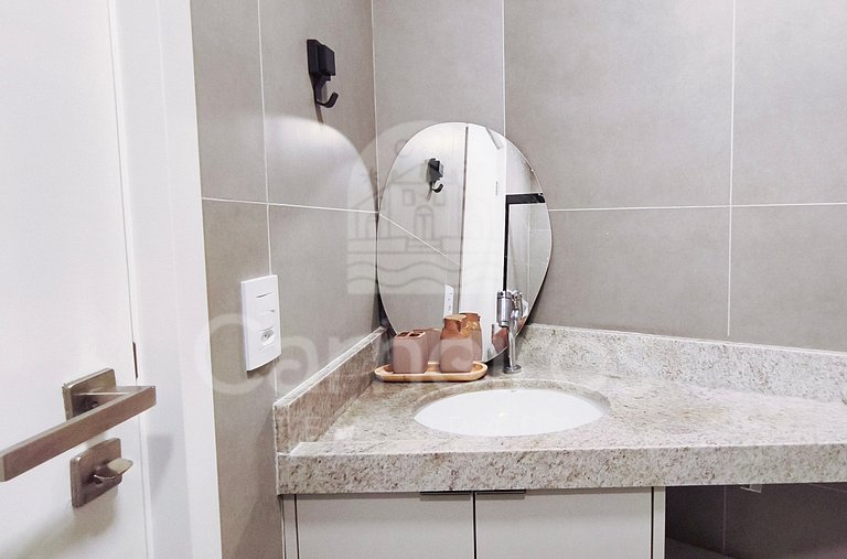 Studio Beira-Mar no Nomar Beach (A06-B)